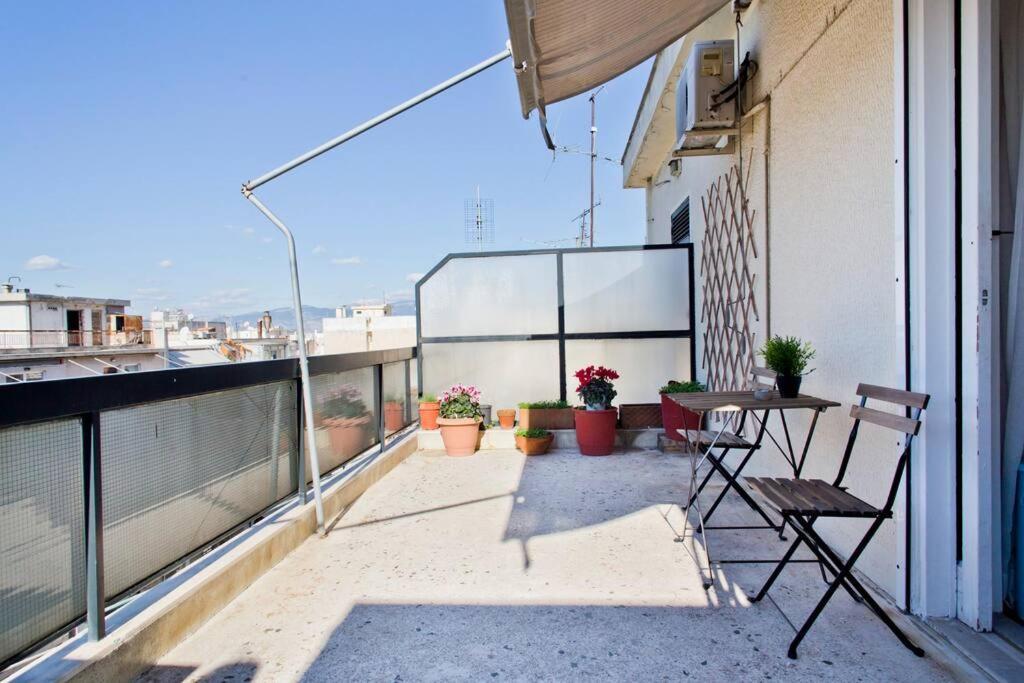 Rooftop Athens Central Studio Bagian luar foto